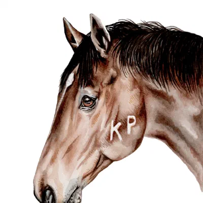 Custom watercolor pet portrait